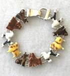 Pet Dog Bracelet with Magnetic Clasp 