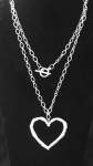 Heart Necklace on Chain 
