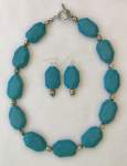 Turquoise and Silver Necklace 