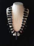 Black Agate Stone Necklace 