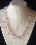 Pink Crystal Necklace 
